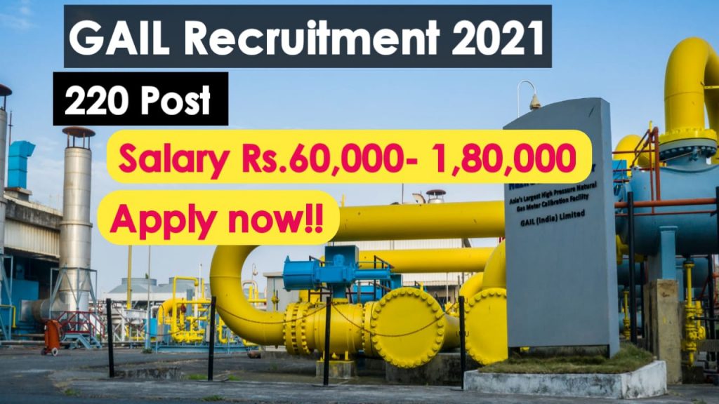 Gail vacancy 2021