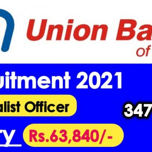 union-bank of india new recruitment apply now