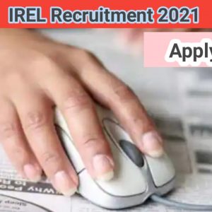 IREL 2021 VACANCY