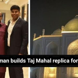 A Business Man Builds Taj Mahal Replica For His Wife