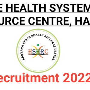 Haryana state health resource centre (HSHRC)