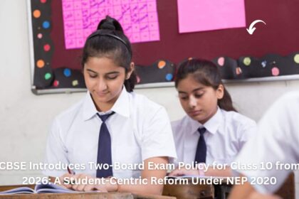 CBSE Introduces Two-Board Exam Policy for Class 10 from 2026: A Student-Centric Reform Under NEP 2020