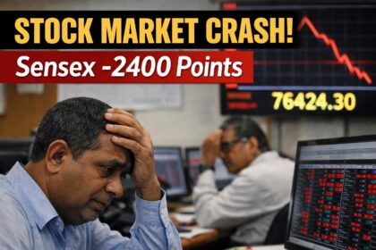 Indian Stock Market Falls Sharply Amid Global Tensions: Sensex and Nifty Witness Heavy Volatility